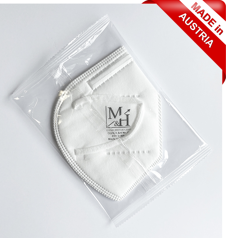 FFP2 Maske weiß
