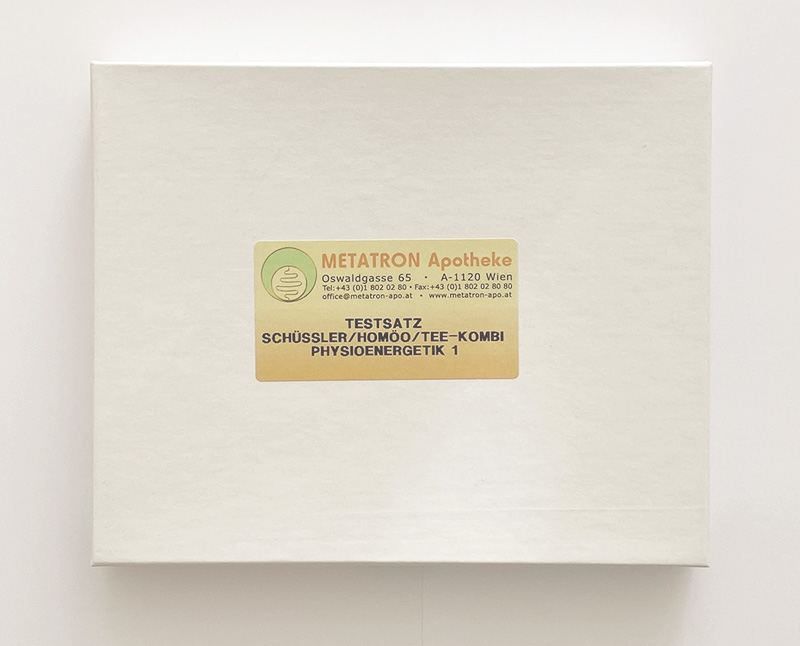 Testsatz Schüssler Homöopathie