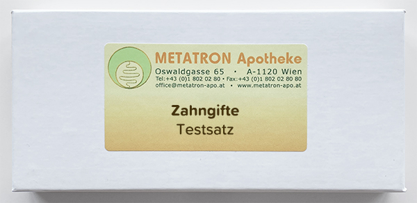 Testsatz Zahngifte
